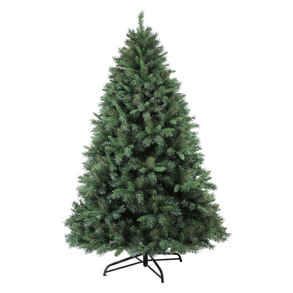 Árbol de Navidad gigante de PVC mixto de alta calidad de 7.5 pies