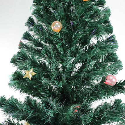 Árboles de Navidad de fibra óptica: magia navideña iluminadora
